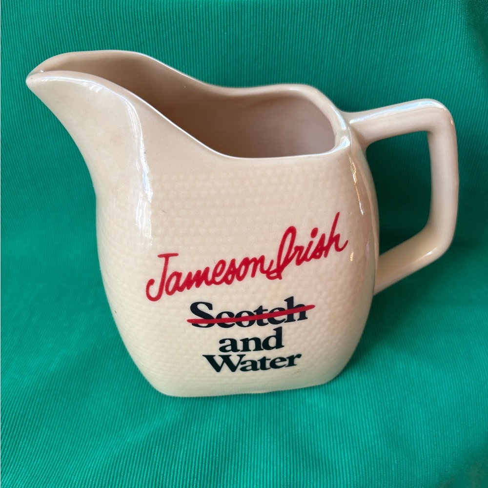 Jameson Irish Whiskey Ceramic Pub Jug Pitcher Decanter
